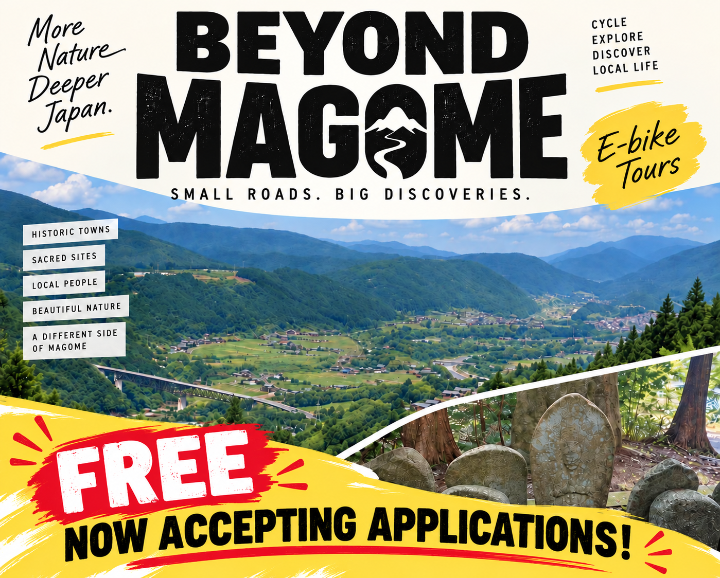 BEYOND MAGOME — E-bike Tours